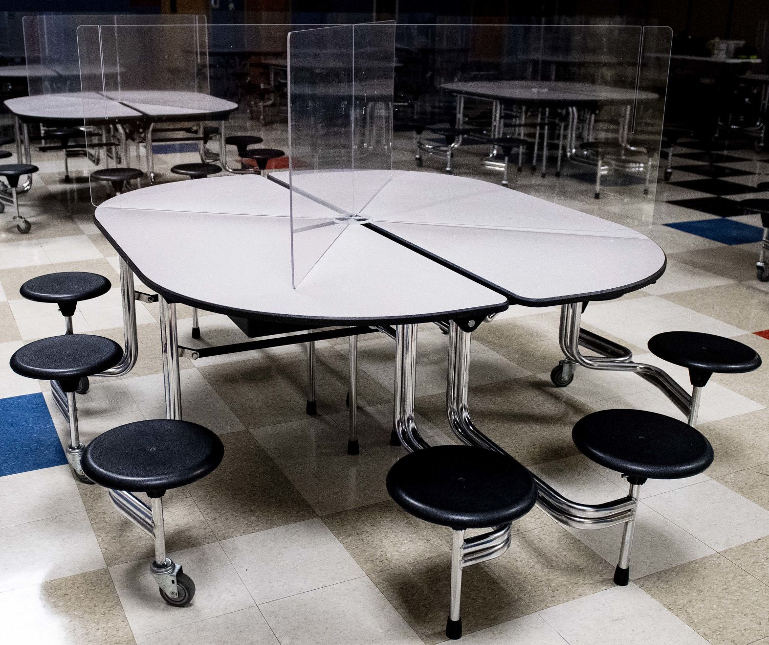 Lunch tables